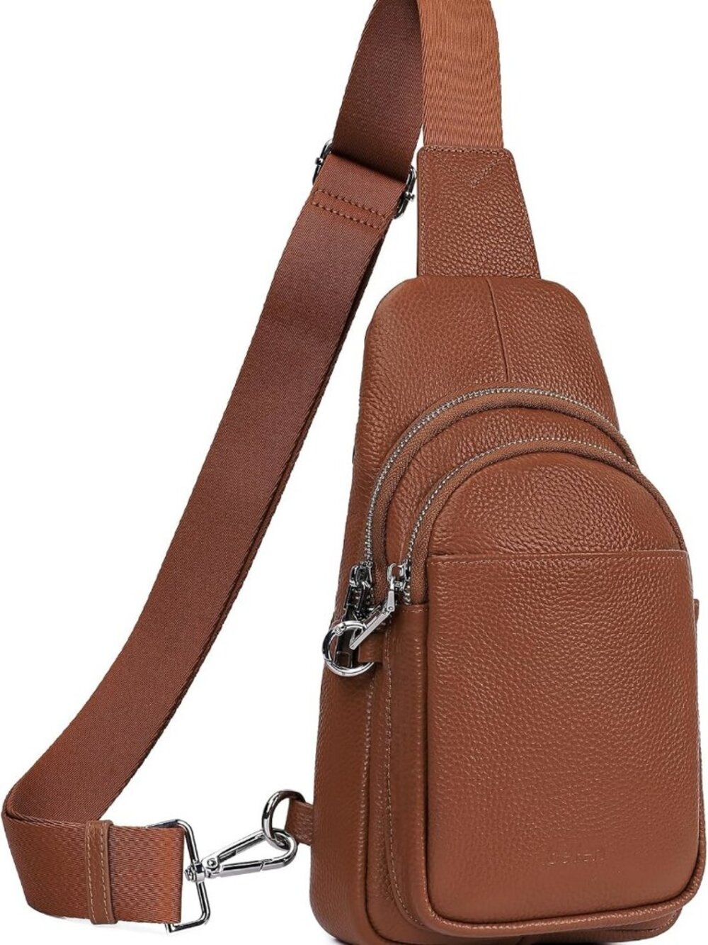 Genuine Leather Anti-Theft Crossbody Sling Bag for Women with RFID Card Slots